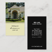 Carte à la maison de luxe 3 d'entreprise (Devant / Derrière)