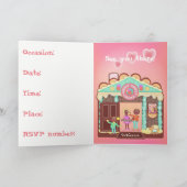 Carte à la maison douce à la maison (d'invitation) (Intérieur)