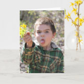 Carte À la maman, avec amour (Fleur jaune)