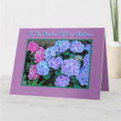 CARTE À LA MÈRE DE NOS ENFANTS / JOLIE JOUR DE LA MÈRE (Devant)