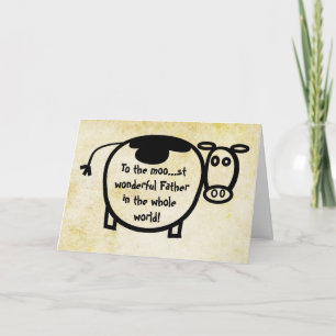 Carte À la Moo... saint Père merveilleux