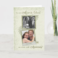 À la tante et à l'oncle pour leur _ème anniversair