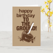 Carte À la terre 2 (Fleur jaune)