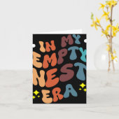 Carte À l'époque de mon nid vide  (Fleur jaune)