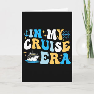 Carte À l'ère de ma croisière, croisière assortie à la v