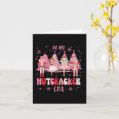 Carte À l'ère de mon Noisette Noisette de Noël Ballet (Fleur jaune)