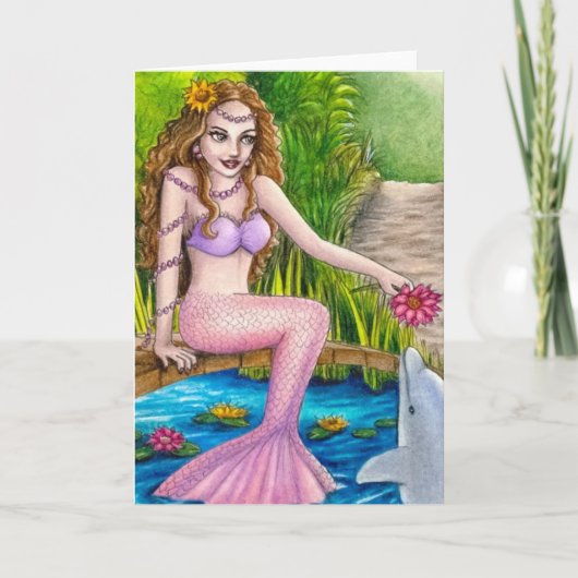 carte à lettres mermaid 18 (Devant)