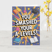 Carte A-Level success floral Congratulations Cards  (Fleur jaune)
