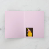Carte à lily de safran/calla (Intérieur)