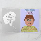 Carte À l'intérieur de chaque vieille personne Anniversa (Intérieur)