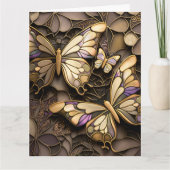 Carte À l'intérieur des papillons blancs (Devant)