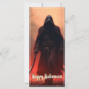 Carte À l'ombre de la Grande Faucheuse - Halloween