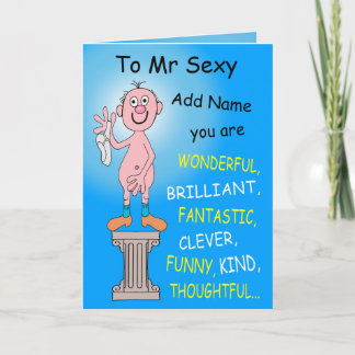 Carte À M. Sexy