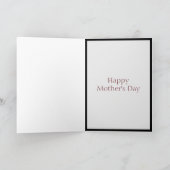 Carte À ma chère épouse Mode des années 1920 Fête des mè (Intérieur)