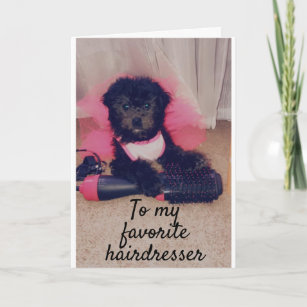 Cartes Coiffeur D Anniversaire Zazzle Be