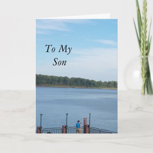 Carte À ma "Fête des pères" (Devant)