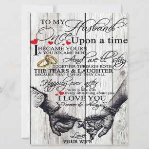 Carte À Ma Lettre De Mari, Citations D'Amour Cadeau