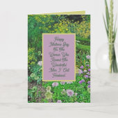 CARTE À MA MAGNIFIQUE MÈRE EN DROIT/FLORALE (Devant)