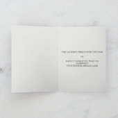 Carte À ma meilleure amie sur son mariage (Intérieur)