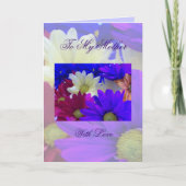 Carte À ma mère avec amour (Devant)