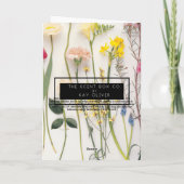 Carte À ma merveilleuse maman le jour de la fête des mèr (Dos)