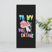 Carte À ma Saint Valentin (Debout devant)