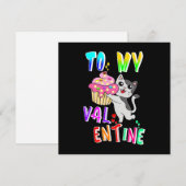 Carte À ma Saint Valentin (Devant / Derrière)