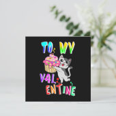 Carte À ma Saint Valentin (Debout devant)