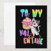 Carte À ma Saint Valentin (Devant / Derrière)