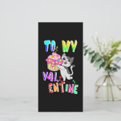 Carte À ma Saint Valentin (Debout devant)