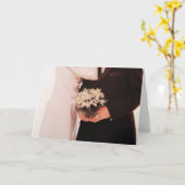 CARTE À MA SOEUR/MEILLEUR AMI DU MARIAGE (Fleur jaune)