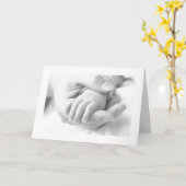 Carte à main pour enfant (Fleur jaune)