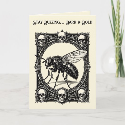 Carte A Massive Monstrous Fly (Devant)