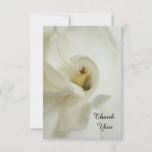 Carte à Merci en Sympathie - Gardenia (Devant)