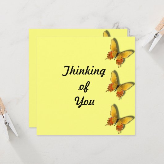 Carte À mes pensées (Devant/Arrière en situation)