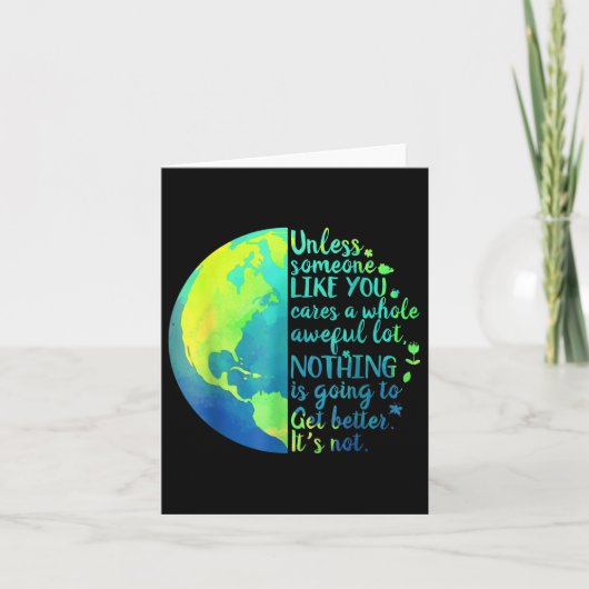 Carte A Moins Que Quelqu'Un Comme Vous Ne S'Occupe D'Un  (Devant)