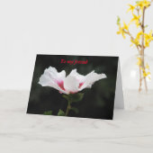 Carte À mon ami (Fleur jaune)