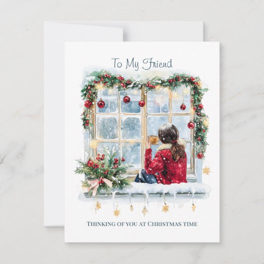 Carte À mon ami Noël (Devant)