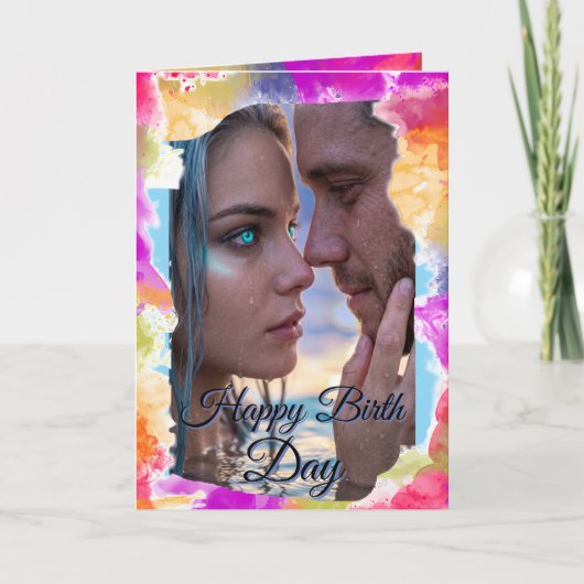 Carte À mon amour éternel, Joyeux Anniversaire (Devant)