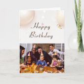 Carte À mon bébé le plus doux : Joyeux anniversaire, amo (Devant)