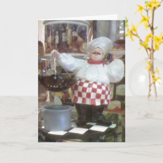 CARTE À MON CHEF PRÉFÉRÉ À SON ANNIVERSAIRE (Fleur jaune)