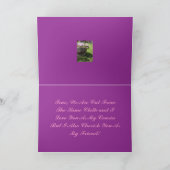 Carte À mon cher cousin… (Intérieur)