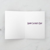 Carte A mon cher père... (Intérieur)
