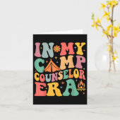Carte À Mon Époque De Conseiller De Camp Camp Camp Super (Fleur jaune)