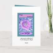 Carte À mon épouse - quarante-cinquième anniversaire (Dos)