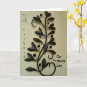 Carte À mon mari en Fête des pères (Fleur jaune)