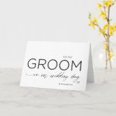 Carte À mon Mariage de chambre cadeau Mariée à futur mar (Fleur jaune)