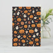 carte à motif d'Halloween (Debout devant)