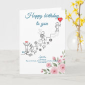 Carte A New Age, A New Path, Birthday (Fleur jaune)