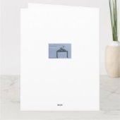 Carte A new job, Good Luck ! (Dos)